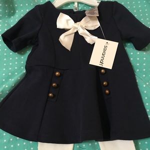 NWT - Savannah Baby Girls 2pc. outfit.